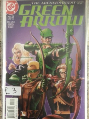 Green Arrow #21 By DC Comics.  Buy Sell Trade Comics Gamer Nights Comic Shop Castleford.