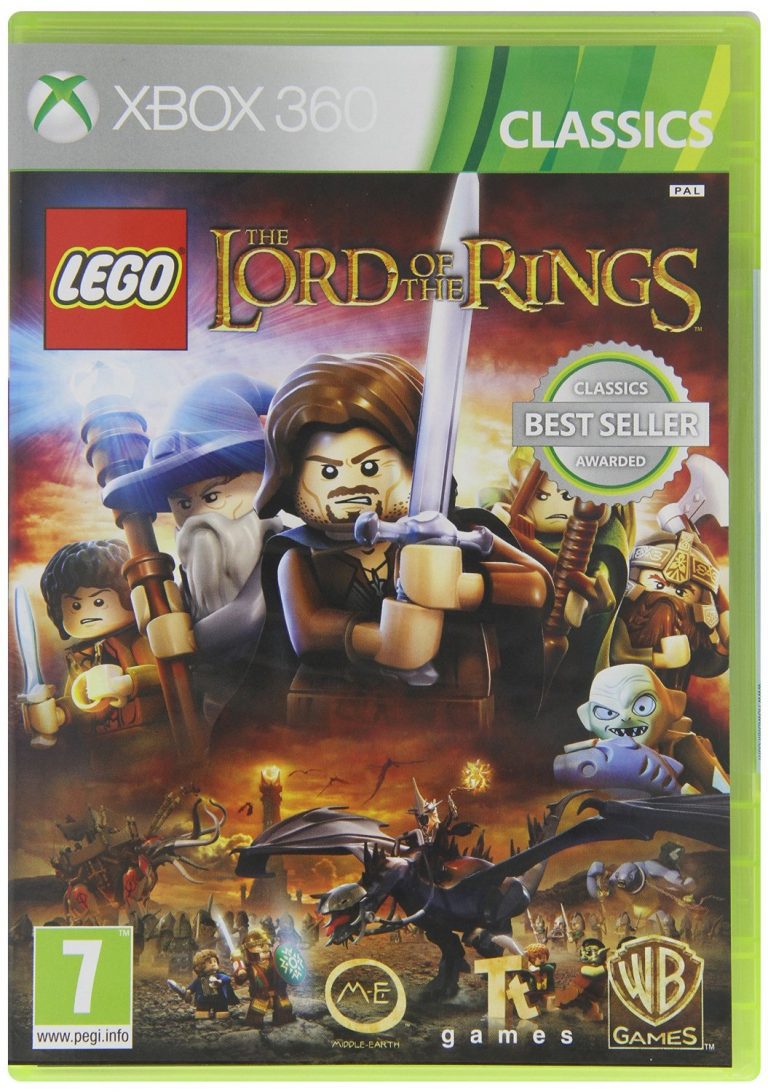 lego the lord of the rings wii with movie