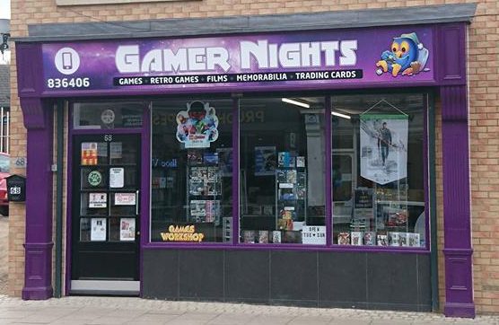 Gamer Nights Game Shop Prudhoe