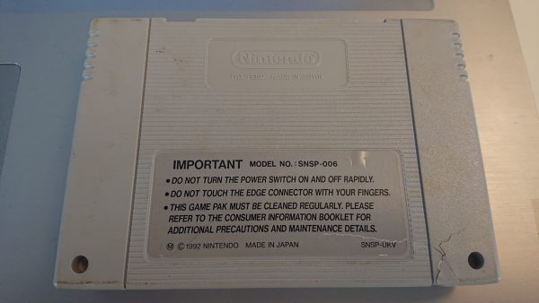 Nintendo Scope 6 SNES (Cart Only) back